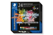 Kirjoitus- ja piirustustarvikkeet - Staedtler pigment brush pen 24pcs - 371 C24-1