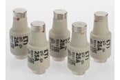 Testilaitteet - Nordic Quality Diazed Sikring DZ II 25A - 5 stk - 322854