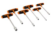 Käsityökalut - BAHCO 903T-3 T-grip Hex Key Set - 903T-3