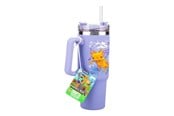 Fanituotteet - Paladone - Minecraft Purple 900ml Insulated Cup and Straw - Mukit - PP14948MCF