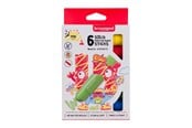 Kirjoitus- ja piirustustarvikkeet - Bruynzeel Gouache Sticks Basic 6 pcs. - 60159006