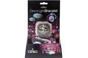 Musiikki - Stars Multicolored Disco Light Bracelet - 89022