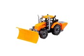 Leluautot - Cavallino Toys Cavallino Tractor with Snow Plow Yellow Scale 1:32 - 1234FM04