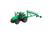 Leluautot - Cavallino Toys Cavallino Tractor with Plough Green Scale 1:32 - 1263FM04