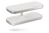 Puhelin - Adapterit & Laturit - ZENS Quattro Wireless Charger Pro 4 White - ZEQC01W/00