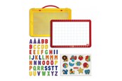 Leiki & Opi - Quercetti - Magnetic Board Letters in Storage Case - 5241