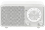 DAB, Verkko- & Kelloradiot - Sangean Genuine Mini WR-7 FM Radio Matt White - FM - A500410