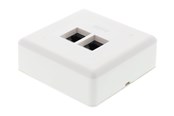 Lisätarvikkeet - Deltaco VR-34 Surface Mount Outlet - VR-34