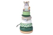 Vauva- ja taaperolelut - Eichhorn Baby Hipp Stacking Tower Donkey - 100005869