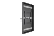 Seinäkiinnitys, AV-kiinnikkeet & AV-kalusteet - Multibrackets M Pro Series enclosure - for LCD display - black - Max 50 kg - recommended for 75" - 7350022738966