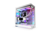 Kotelot - NZXT H9 Flow RGB+ (2025) - All White - Controller incl - Kotelot - Miditower - Valkoinen - CM-H92FW-P1