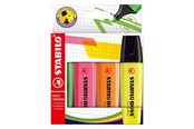 Kirjoitus- ja piirustustarvikkeet - STABILO BOSS ORIGINAL - Highlighter - Set With 4 Pieces - 70/4-21-1