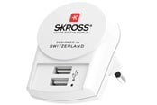 Puhelin - Adapterit & Laturit - SKross Euro USB Charger - 2xType A - 1.302421-1