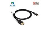 Näyttökaapeli - Club 3D - video adapter cable - 24 pin USB-C to DisplayPort - 1 m - CAC-1559