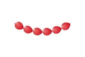Lelut - Folat BV Red Knot Balloons 8pcs. - 08452