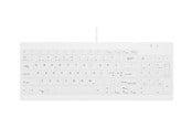 Näppäimistöt - Cherry Active Key AK-C7012 - keyboard - compact hygiene fully sealed IP68 - QWERTY - Pan Nordic - white Input Device - Näppäimistö - Pohjoismainen - Valkoinen - AK-C7012F-UVS-W/NOR
