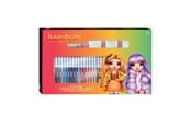 Harrastustarvikkeet - Multiprint - Rainbow High Color Set with Stamps 41 pcs. - 7114