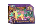 Nuket & tarvikkeet - Unicorn Academy Ava & Lehti Tallileikkisetti - 6072051