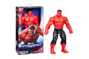 Hahmot - Marvel Captain America Brave New World Titan Hero Series Red Hulk 30 cm - F92995L00