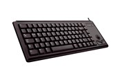 Näppäimistöt - Cherry Compact-Keyboard G84-4400 - keyboard - US - black - Näppäimistö - Englanti (US) - Musta - G84-4400LPBUS-2