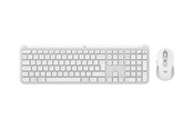 Näppäimistöt - Logitech Signature Slim Combo MK950 - Näppäimistö ja Hiirisetti - Universal - Valkoinen - 920-012491