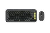 Näppäimistöt - Logitech POP Icon Combo - Näppäimistö ja Hiirisetti - Universal - Harmaa - 920-013140