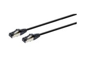 Verkkokaapelit - Gembird Cablexpert patch cable - 7.5 m - black - Musta - 7.5m - PP8-LSZHCU-BK-7.5M