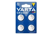 Akut ja Paristot - VARTA battery - 4 x CR2450 - lithium manganese - 06450 101 404