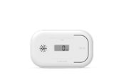 Turvallisuus - Housegard CA108 carbon monoxide alarm with LCD display incl. 3-year battery white - 604024