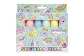Ulkoleikit - LG-Imports Sidewalk Chalk Unicorn 6 pcs. - 6381