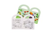 Luovat leikit - LG-Imports Coloring Book with Vehicle Stickers - 6876