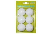 Ulkoleikit - Happy Summer Table Tennis Balls 6-Pack - 303312