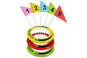 Ulkoleikit - Happy Summer Flying Ring Golf - 303316