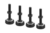 Räkit - Rack - Lanberg AK-1602-B - M10 Feet (Pack of 4) - AK-1602-B