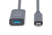 USB kaapelit - DIGITUS Active USB-C Extension Cable - 5m - DA-73113