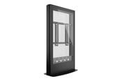 Seinäkiinnitys, AV-kiinnikkeet & AV-kalusteet - Multibrackets M Pro Series stand - back-to-back - for 2 LCD displays - enclosure totem - black - Max 50 kg - recommended for 65" - 7350073731565