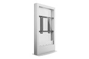 Seinäkiinnitys, AV-kiinnikkeet & AV-kalusteet - Multibrackets M Pro Series stand - back-to-back - for 2 flat panels - enclosure totem - white - Max 50 kg - recommended for 65" - 7350073732180