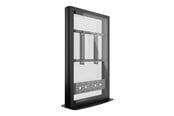 Seinäkiinnitys, AV-kiinnikkeet & AV-kalusteet - Multibrackets M Pro Series stand - back-to-back - for 2 flat panels - enclosure totem - black - Max 50 kg - recommended for 75" - 7350073731572