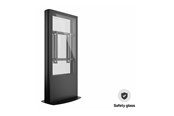 Seinäkiinnitys, AV-kiinnikkeet & AV-kalusteet - Multibrackets M Pro Series stand - back-to-back - for 2 flat panels - enclosure totem - black - Max 35 kg - recommended for 55" - 7350073731558