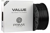 Filamentti/hartsi - 3D-tulostin - Prima Value PLA+ - Black - PV24-PLA-175-3000-BK