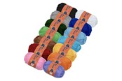 Lanka & tarvikkeet - Colorations - Acrylic Yarn Set - 14 Colors - 50g per skein - 42FY31