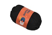 Lanka & tarvikkeet - Colorations - Acrylic yarn Black 50g - 42FY30