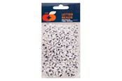 Askartelu- ja taidetarvikkeet - Colorations - Round Letter Beads 500pcs. - 43BL14