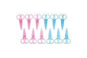 Kirjoituspöytätarvikkeet - Colorations - Plastic Scissors Set of 12 - WCH12