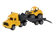 Ulkoleikit - Plasto  Low Boy & Frontoader 47 cm - 1645000BOX