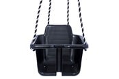 Ulkoleikit - Plasto  Baby swing with ropes black - 1639000SVA