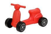 Ulkoleikit - Plasto  Scooter with silent wheels red - 1087000REB