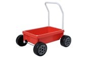 Ulkoleikit - Plasto Baby walker silent wheels. Red - 1068000RED