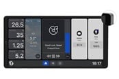 Smart Home - Älykoti - Shelly Wall Display X2 Silver - WiFi touch screen - Shelly_Wall_Display_x2_w