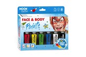 Luovat leikit - Haza Witbaard Face & Body Paint Make-up Set - Primary Colors - C01136